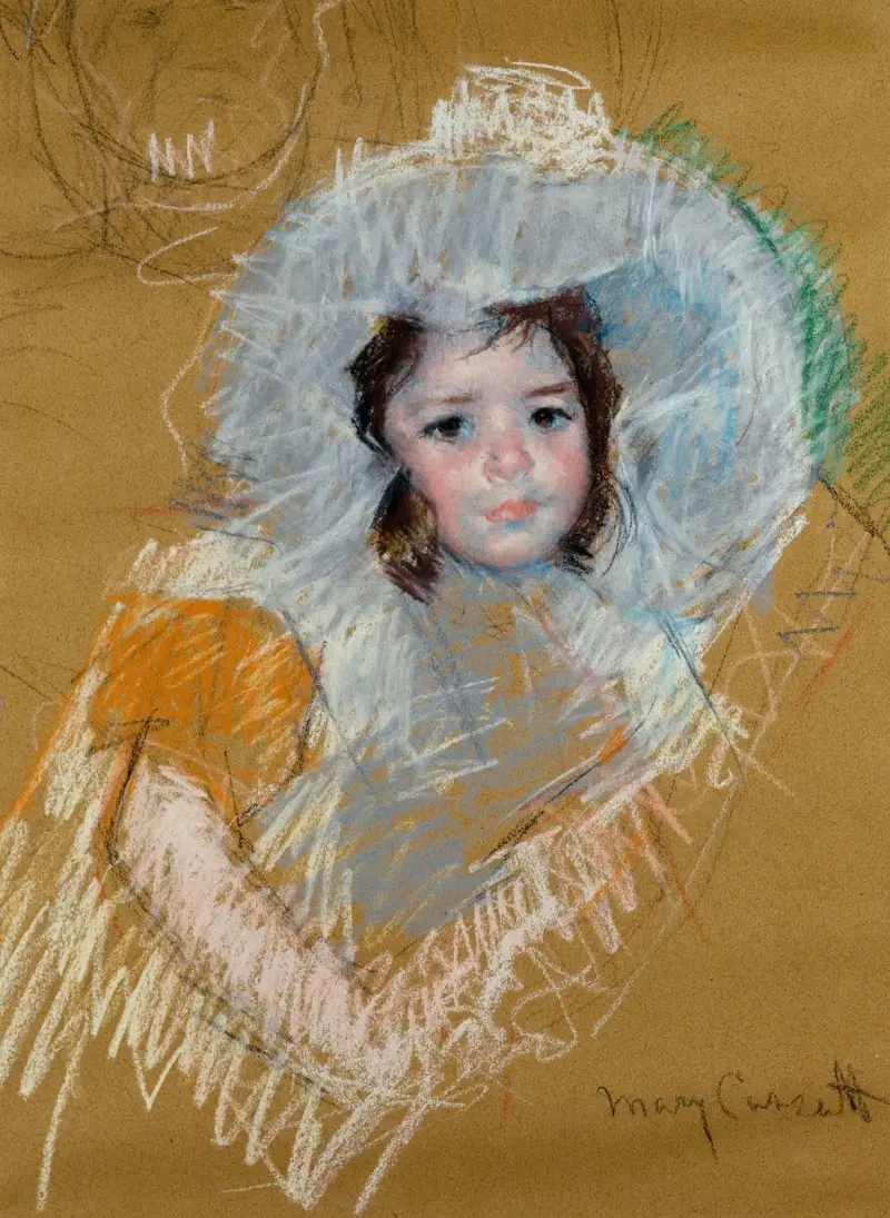 Mädchenbüste von Mary Cassatt