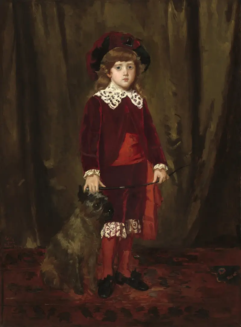Eddy Cassatt (Edward Buchanan Cassatt) von Mary Cassatt