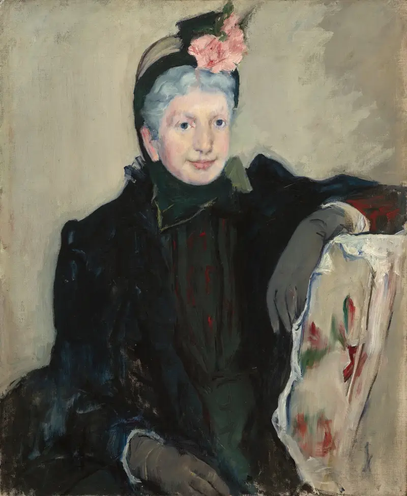 Portrait of an Elderly Lady av Mary Cassatt