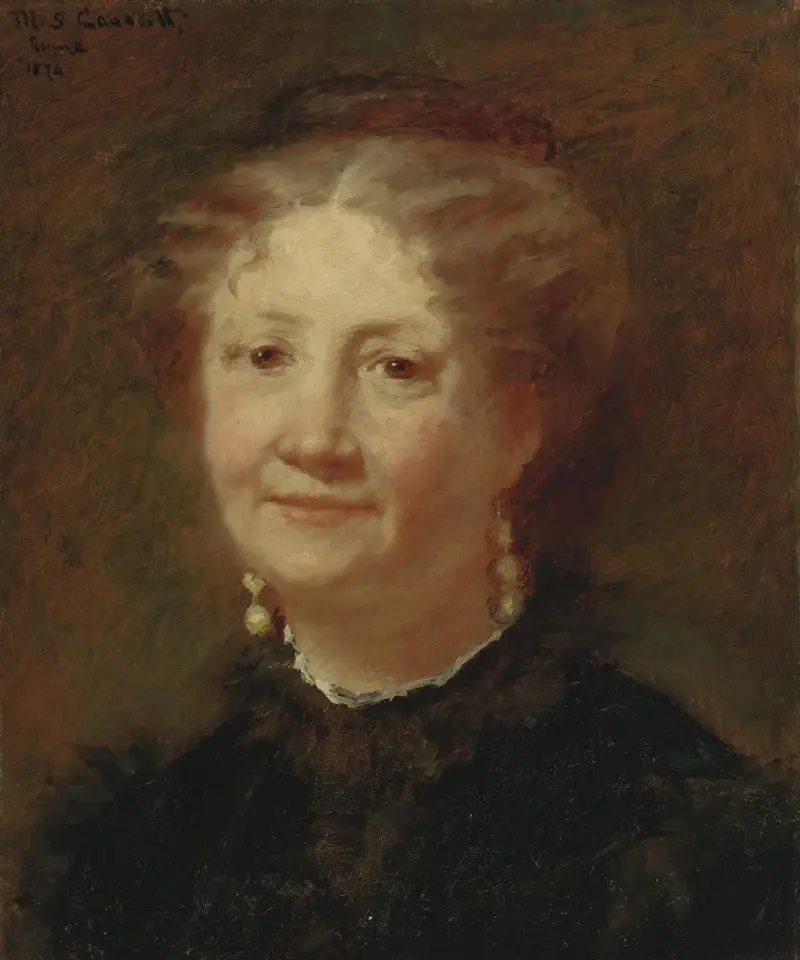 Portrait of Mme Cortier av Mary Cassatt