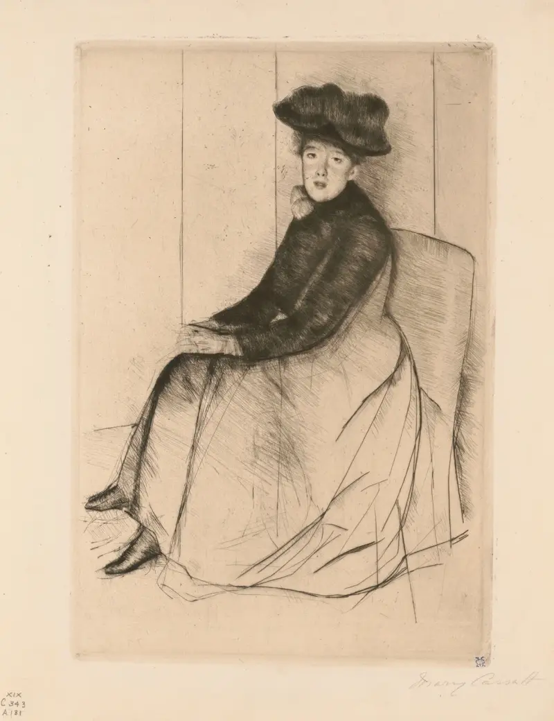 Odraz, Mary Cassatt