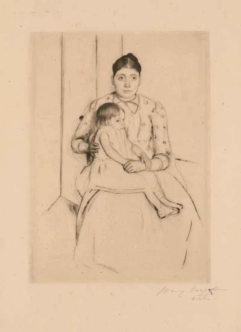 Odpočinek, Mary Cassatt