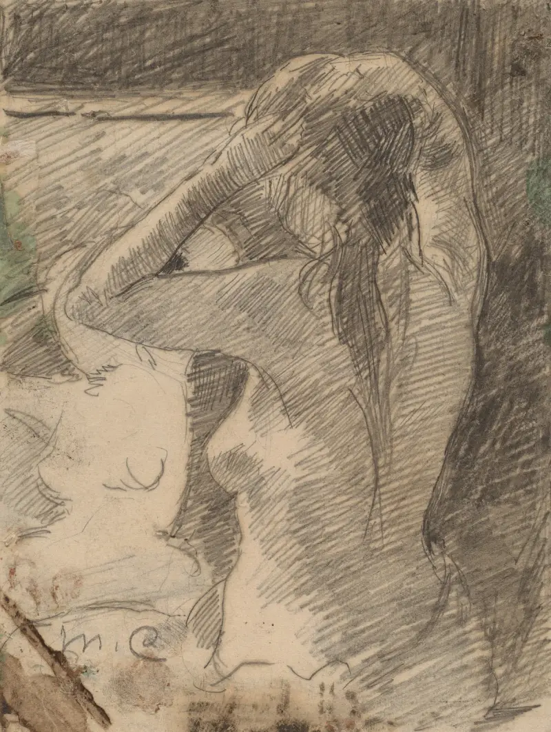 Die Frisur, 1891 – Nr. 1 von Mary Cassatt