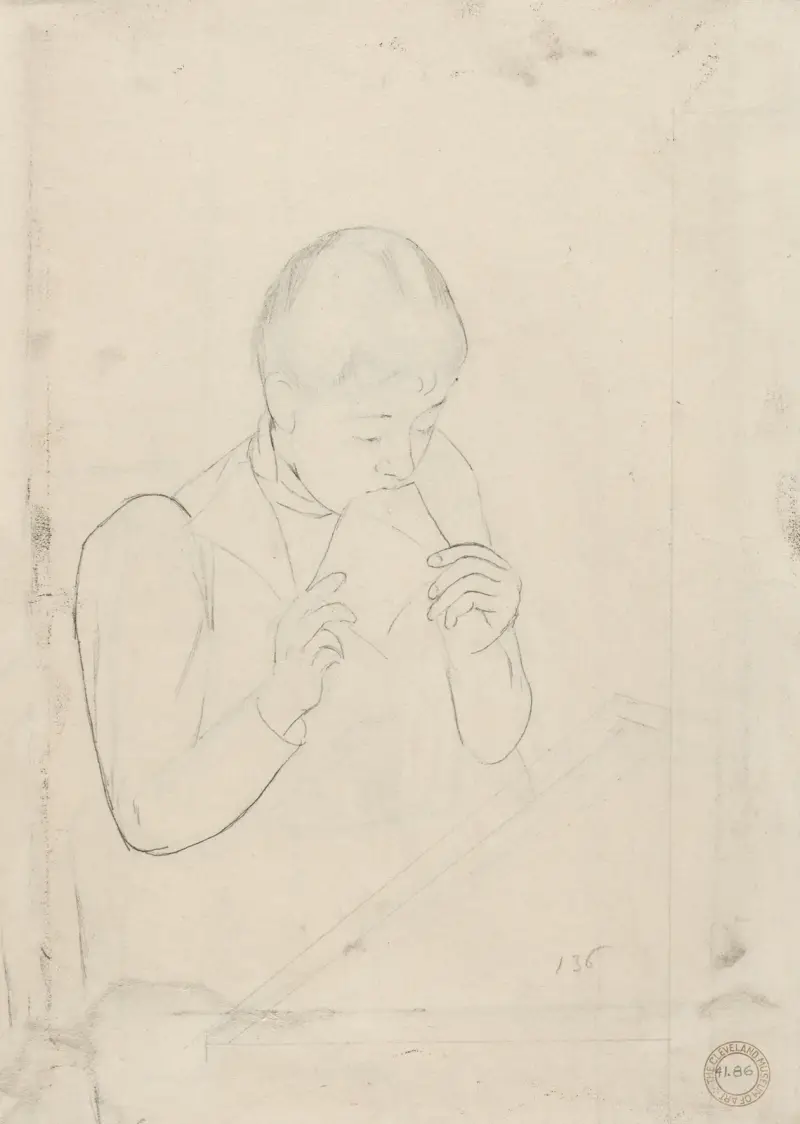 Dopis, 1890 – Nr. 1, Mary Cassatt
