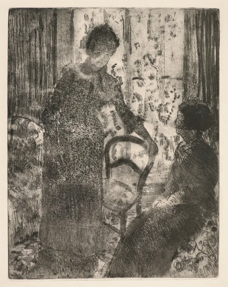 Der Besuch von Mary Cassatt