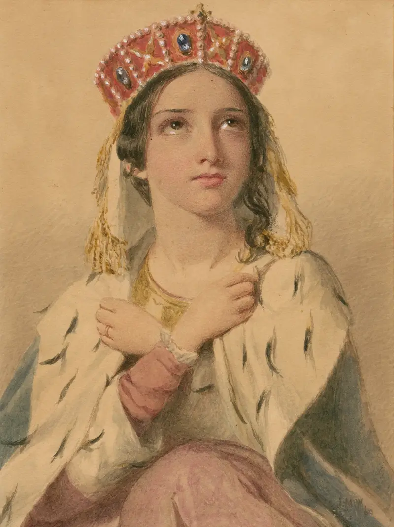 Shakespeares hjältinnor, pl. 6 av John Massey Wright
