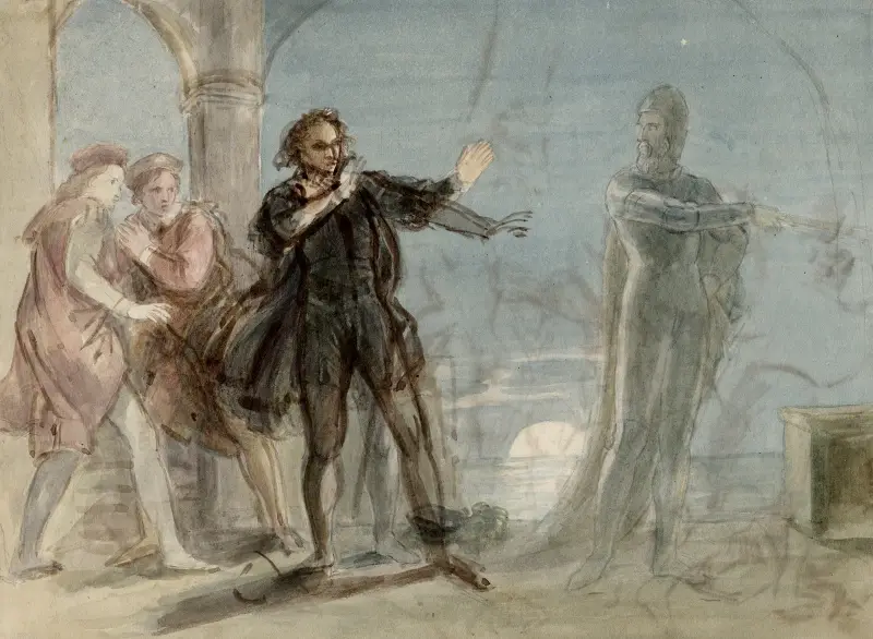 Illustrations to Shakespeare Pl.001 av John Massey Wright