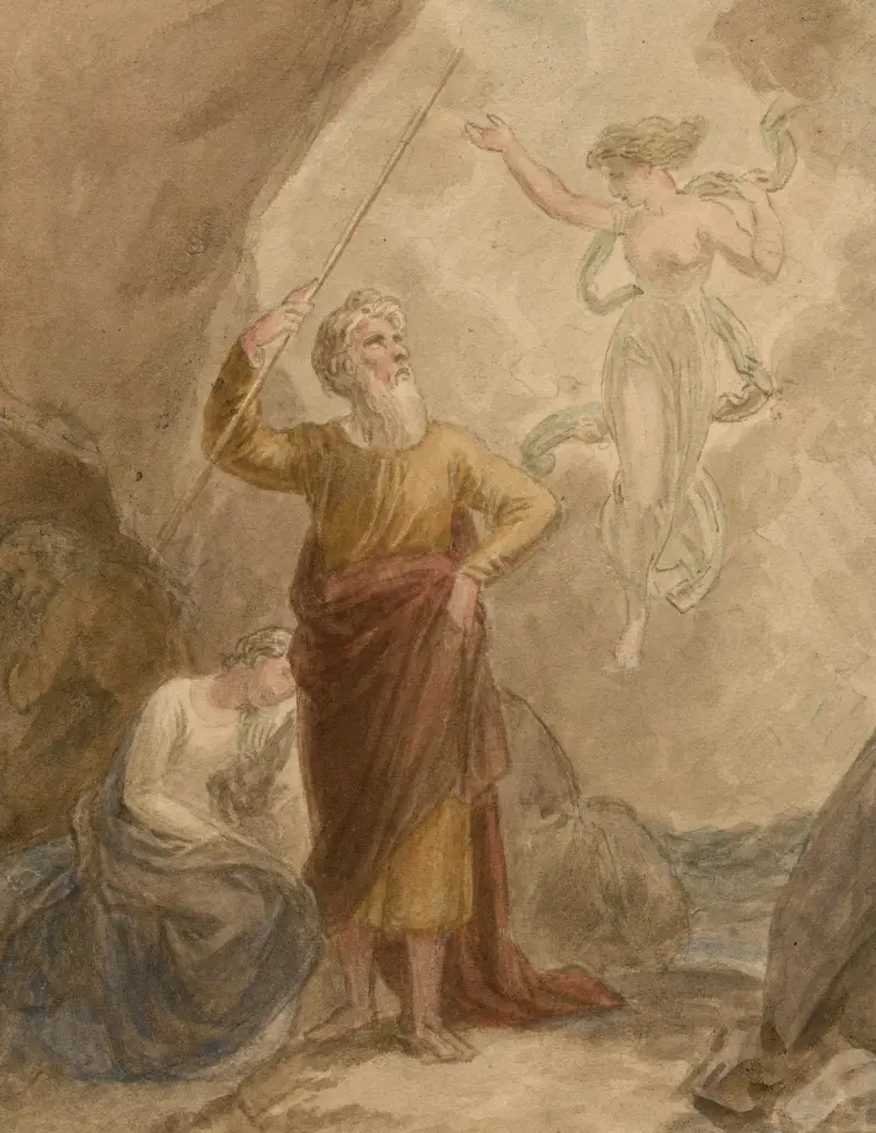 Illustrationer till Shakespeare Pl.007 av John Massey Wright