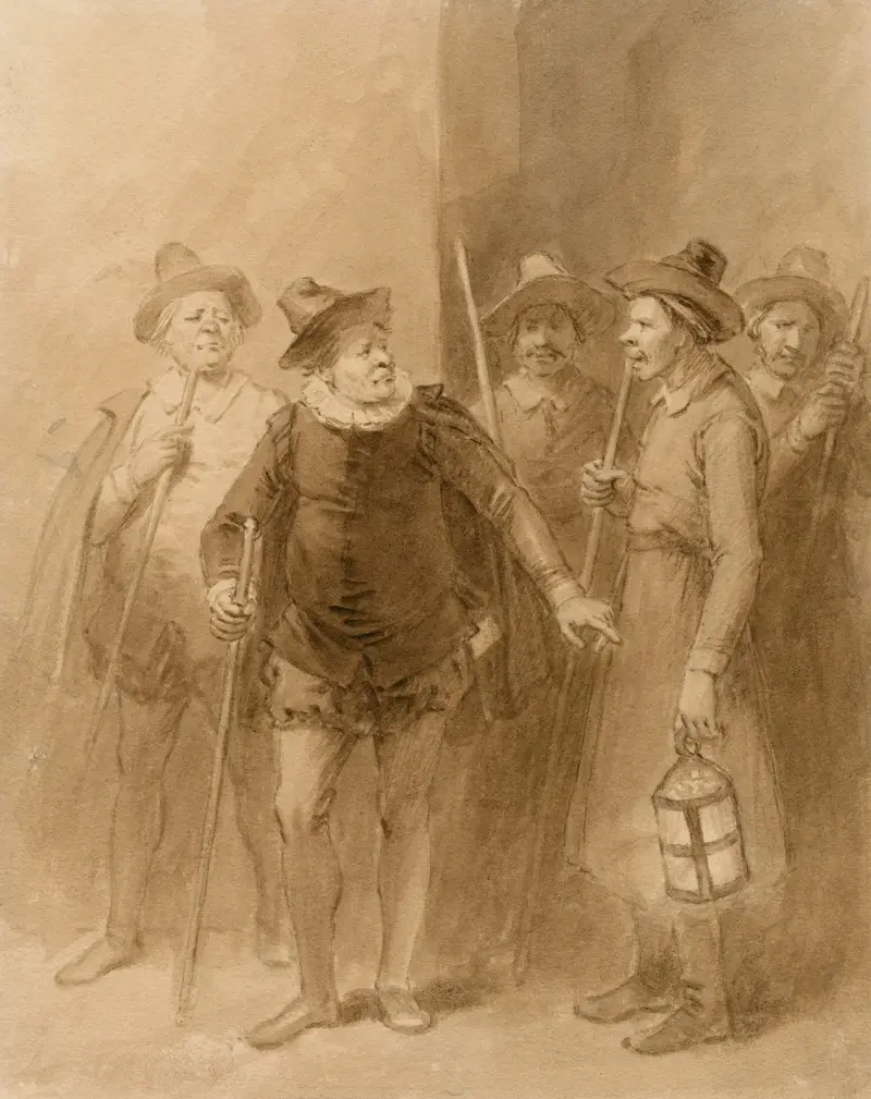 Illustrationer till Shakespeare Pl.011 av John Massey Wright