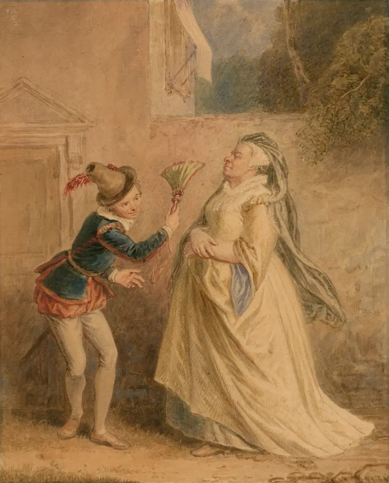 Illustrations to Shakespeare Pl.016 av John Massey Wright