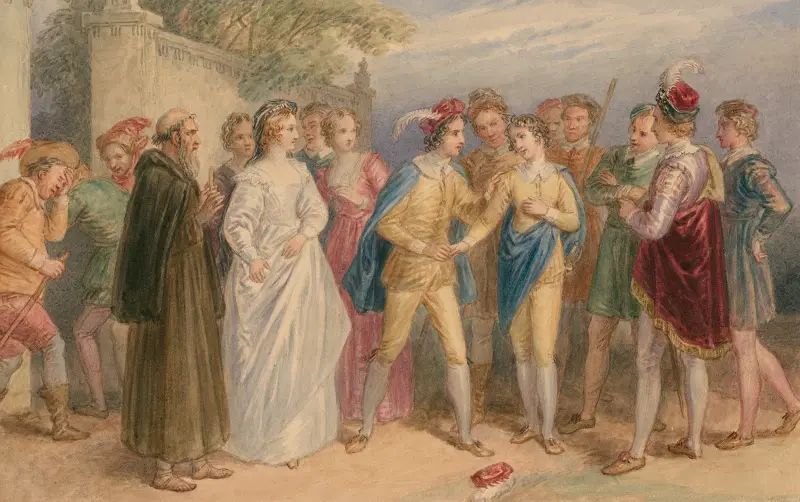 Illustrationen zu Shakespeare, Taf. 27 von John Massey Wright