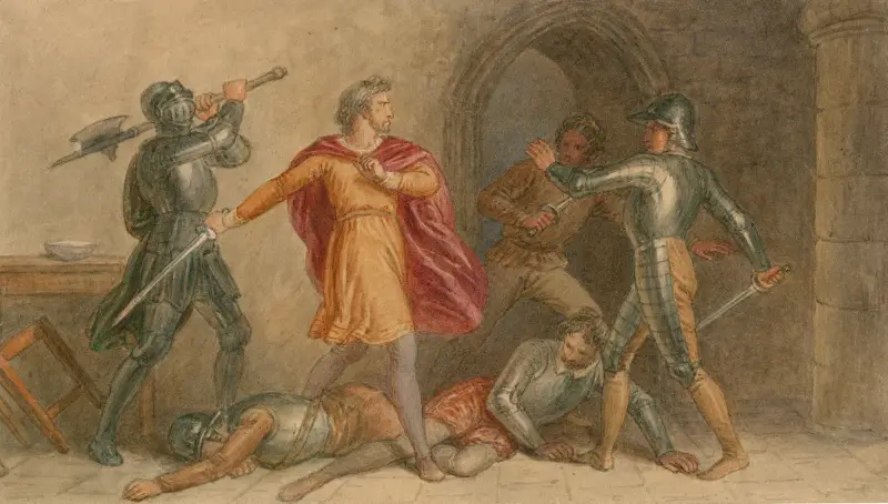 Illustrationer till Shakespeare Pl.029 av John Massey Wright