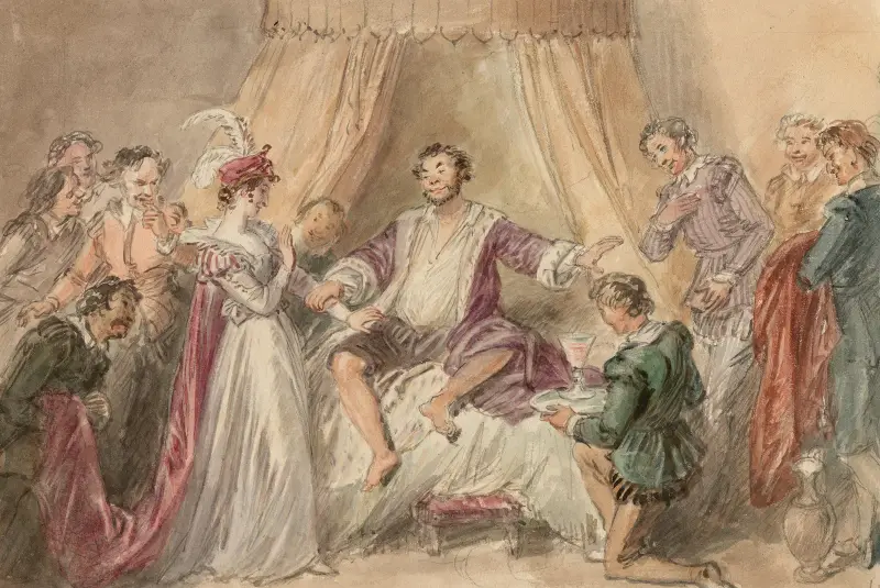 Ilustrace k Shakespearovi, tabule 030, John Massey Wright