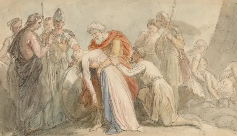 Illustrations to Shakespeare Pl.031 av John Massey Wright