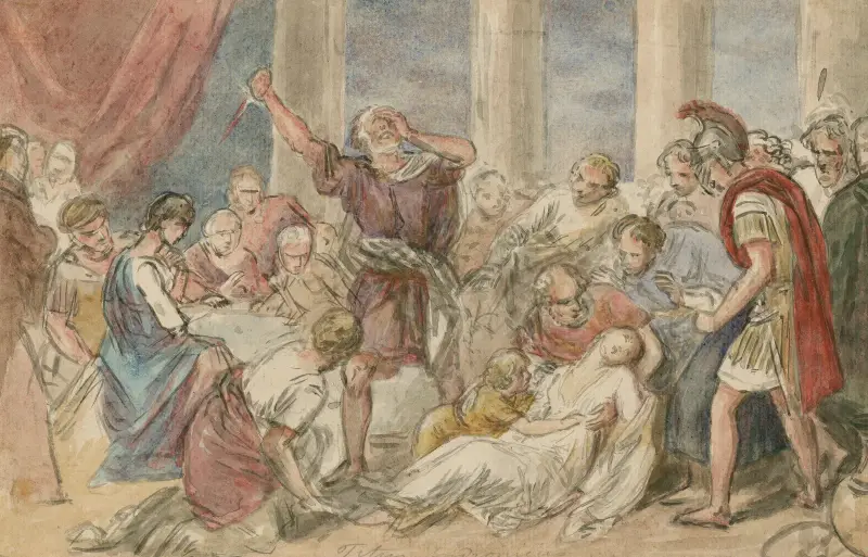 Illustrationen zu Shakespeare, Taf. 39 von John Massey Wright