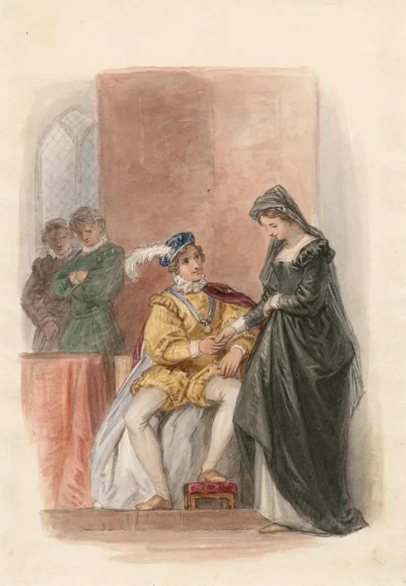 Illustrations to Shakespeare Pl.041 av John Massey Wright