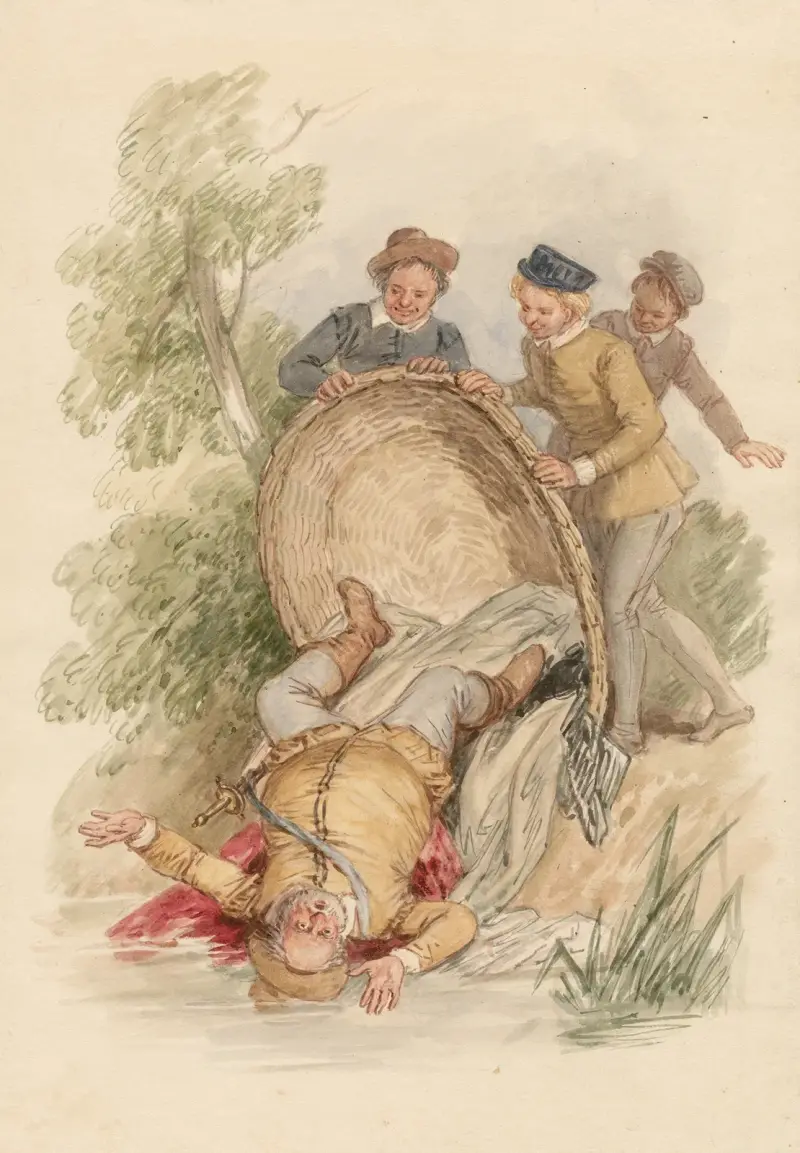 Illustrationen zu Shakespeare Pl. 046 von John Massey Wright