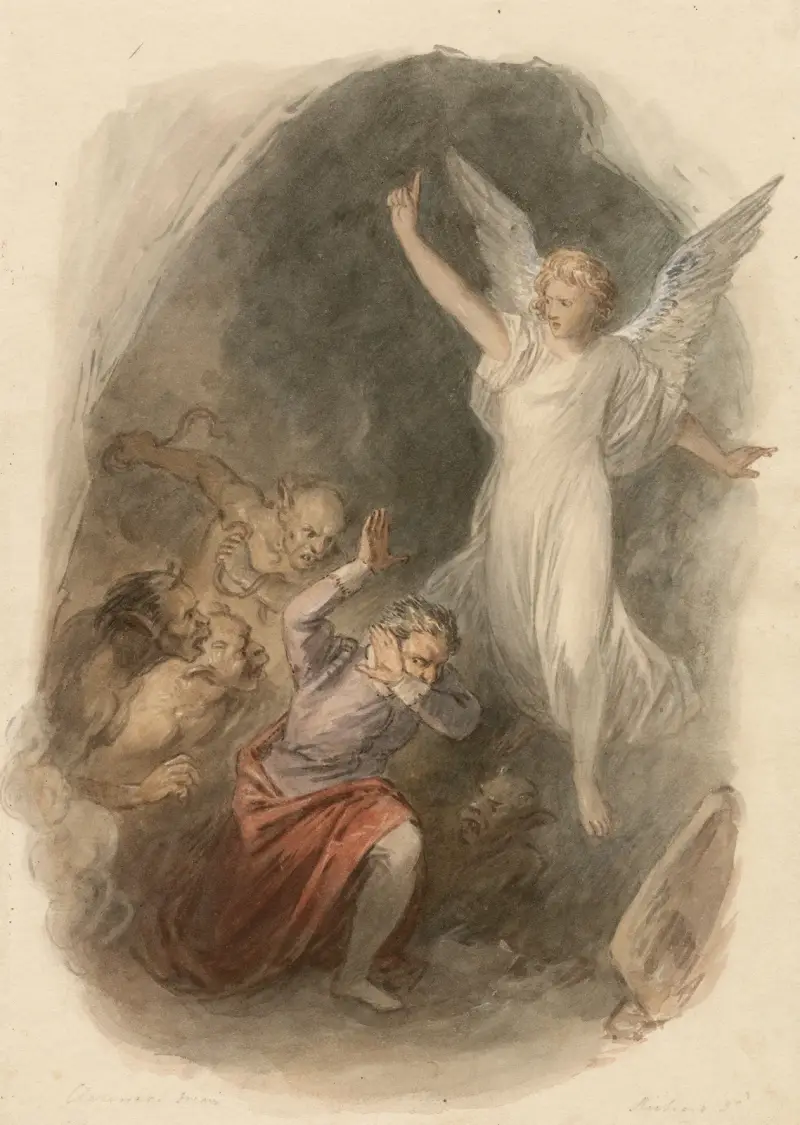 Illustrationen zu Shakespeare, Taf. 047 von John Massey Wright