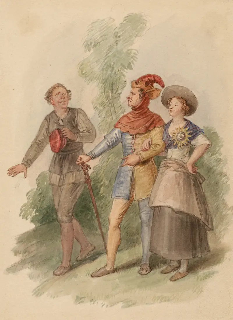 Ilustrace k Shakespearovi, list 50, John Massey Wright