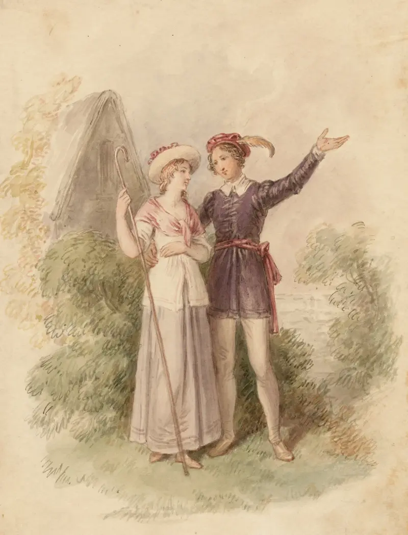 Illustrations to Shakespeare Pl.051 av John Massey Wright