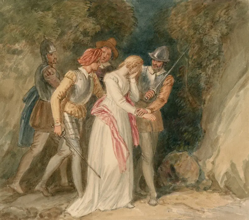 Illustrations to Shakespeare Pl.055 av John Massey Wright
