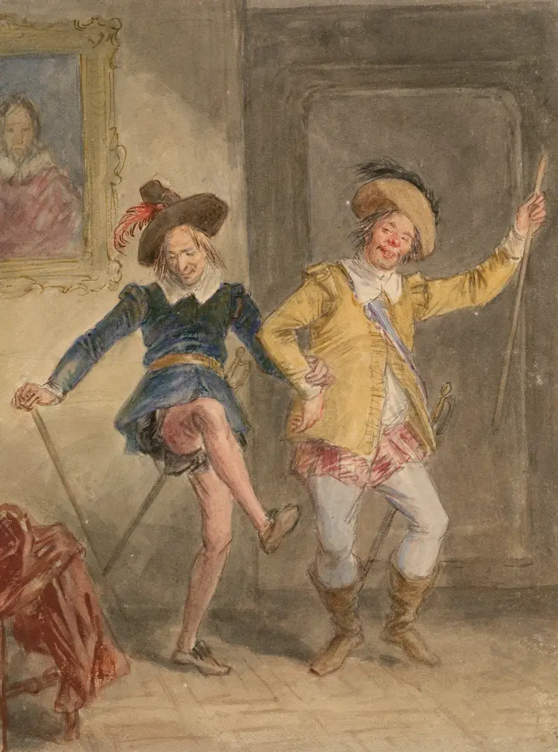 Illustration till Shakespeare Pl.060 av John Massey Wright