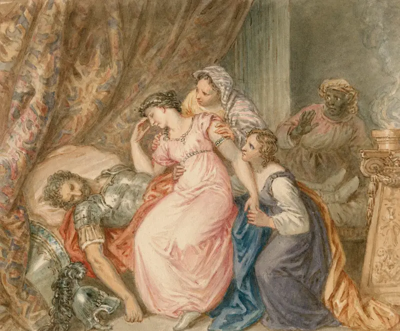 Illustrations to Shakespeare Pl.067 av John Massey Wright