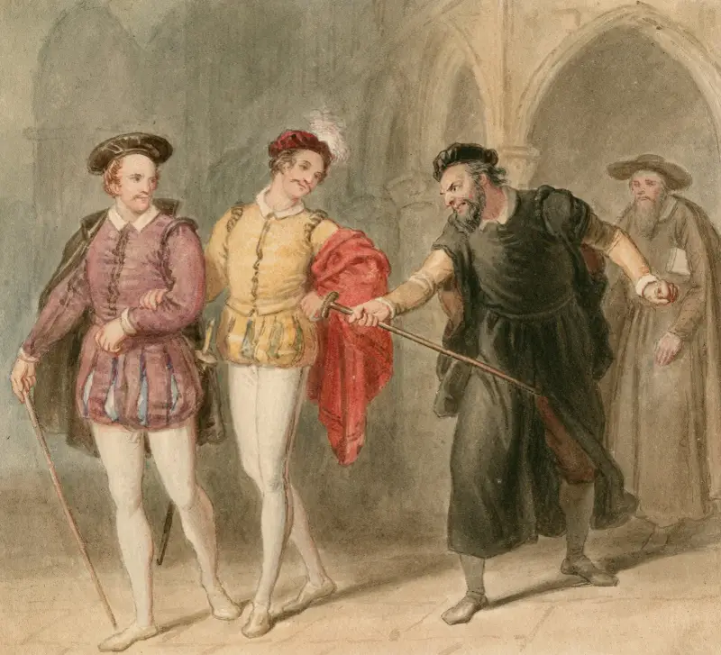 Illustrations to Shakespeare Pl.069 av John Massey Wright