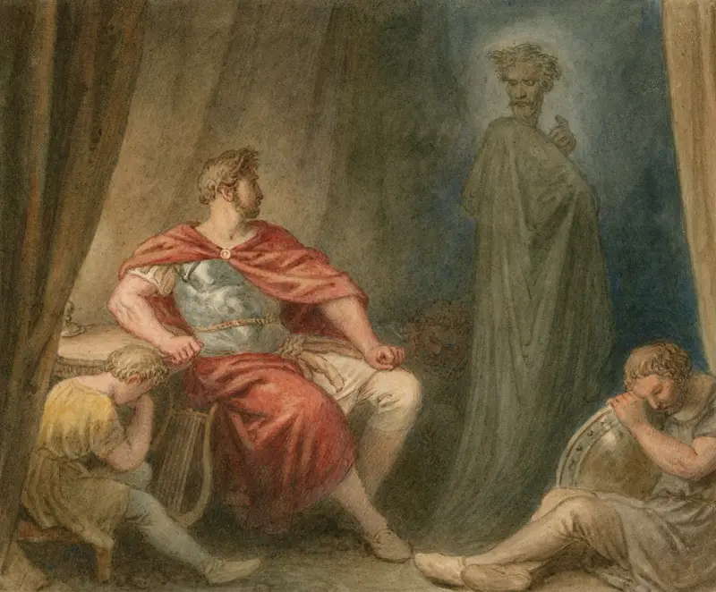 Illustrations to Shakespeare Pl.070 av John Massey Wright