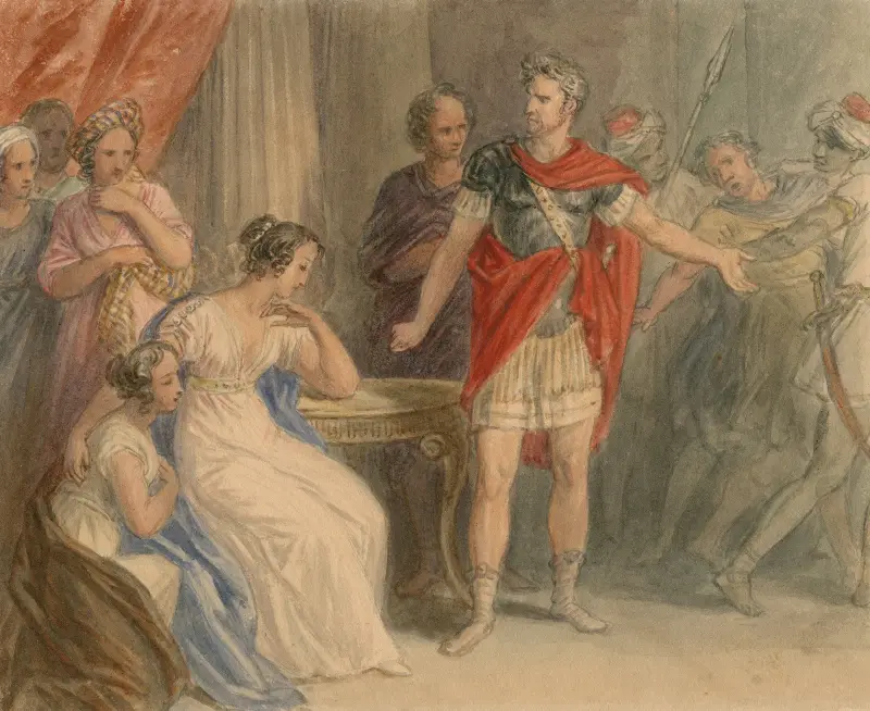 Illustrationen zu Shakespeare Taf. 072 von John Massey Wright
