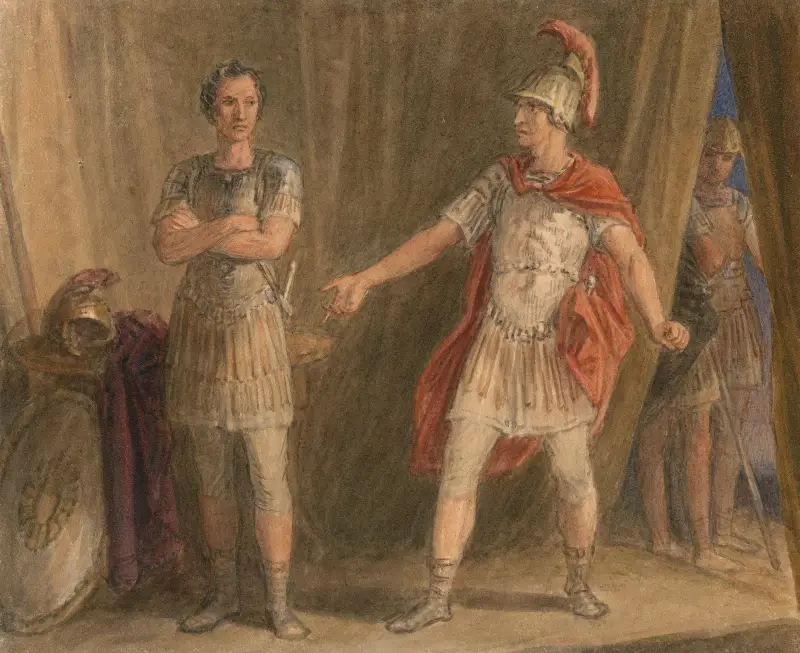 Illustration till Shakespeare, pl. 75 av John Massey Wright