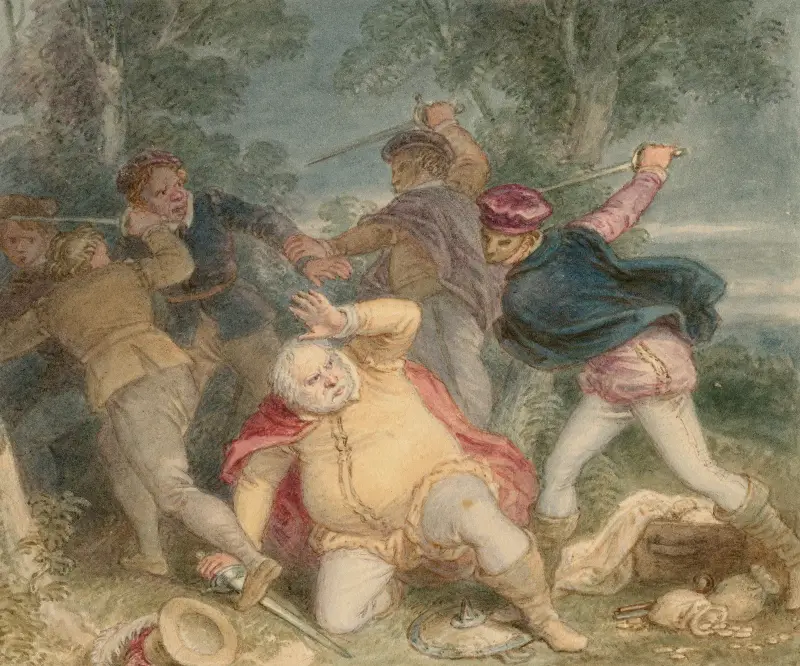 Illustrations to Shakespeare Pl.080 av John Massey Wright