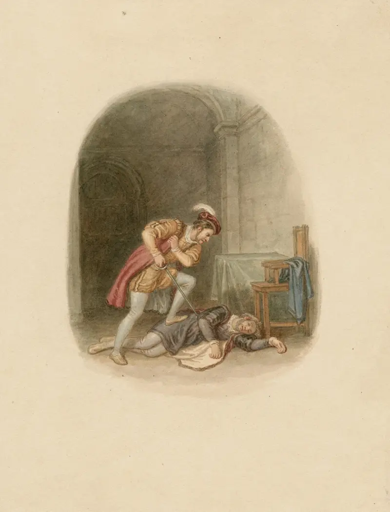 Illustrationen zu Shakespeare, Taf. 85 von John Massey Wright