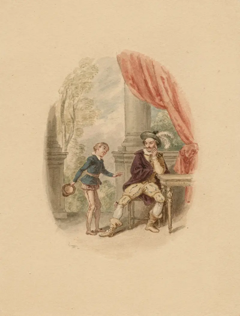 Illustrationen zu Shakespeare Taf. 086 von John Massey Wright