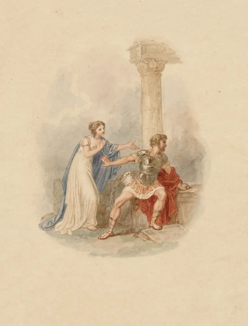Illustrations to Shakespeare Pl.092 av John Massey Wright