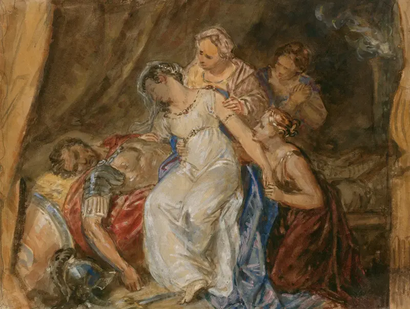Illustrationer till Shakespeare pl. 96 av John Massey Wright