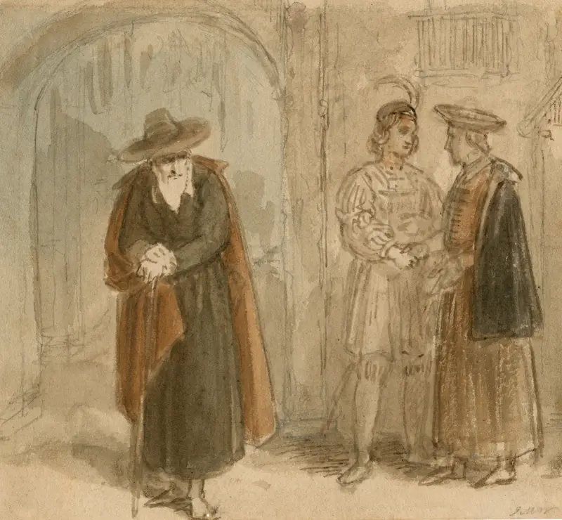 Illustrations to Shakespeare Pl.102 av John Massey Wright