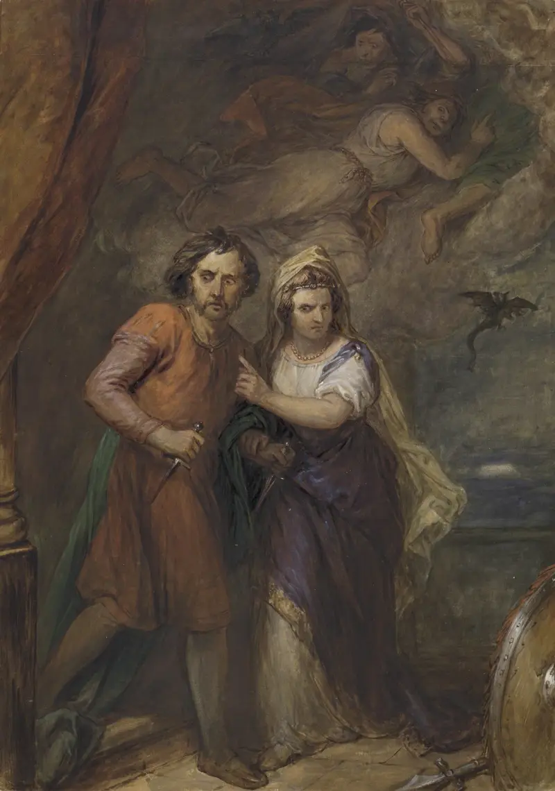 Macbeth av John Massey Wright