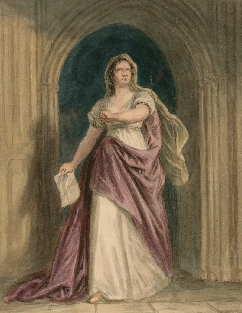 Scenes from Macbeth 3 av John Massey Wright