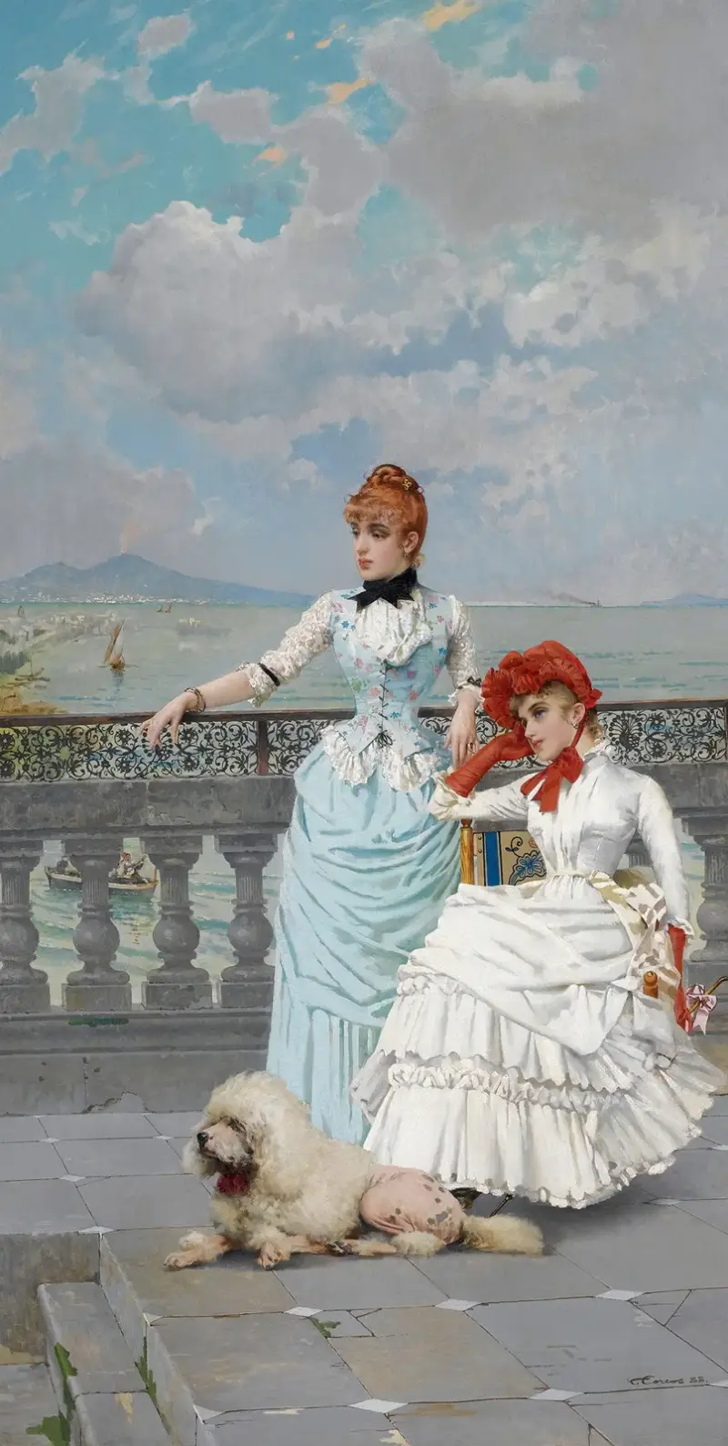 Neapolitanische Schönheiten von Vittorio Matteo Corcos
