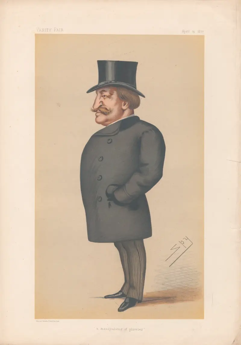 Botschafter nach England: Ein Phrasenmanipulator, General Ignatjew, 14. April 1877 von Leslie Matthew Ward