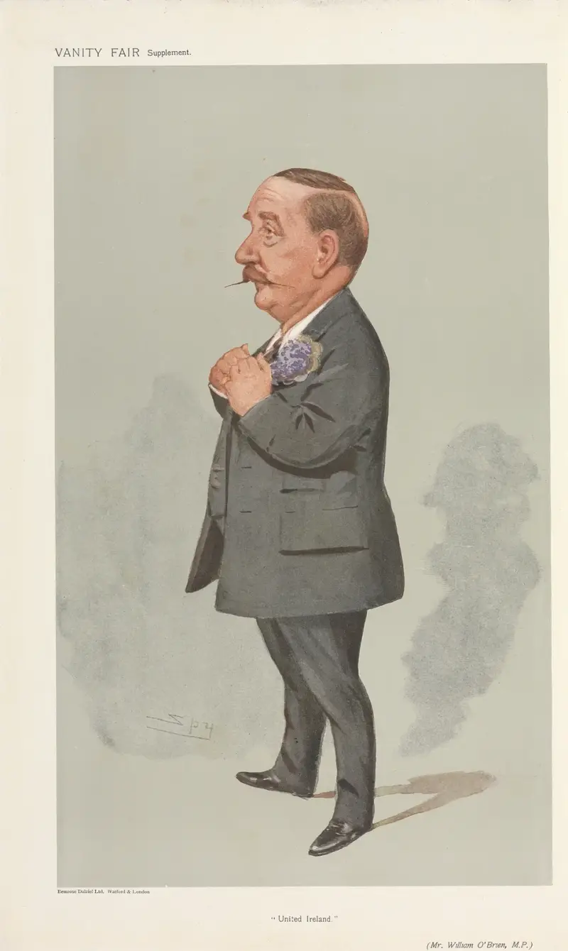 Architects and Engineers. ‘United Ireland’. Mr. William O’Brien. 15 May 1907 av Leslie Matthew Ward