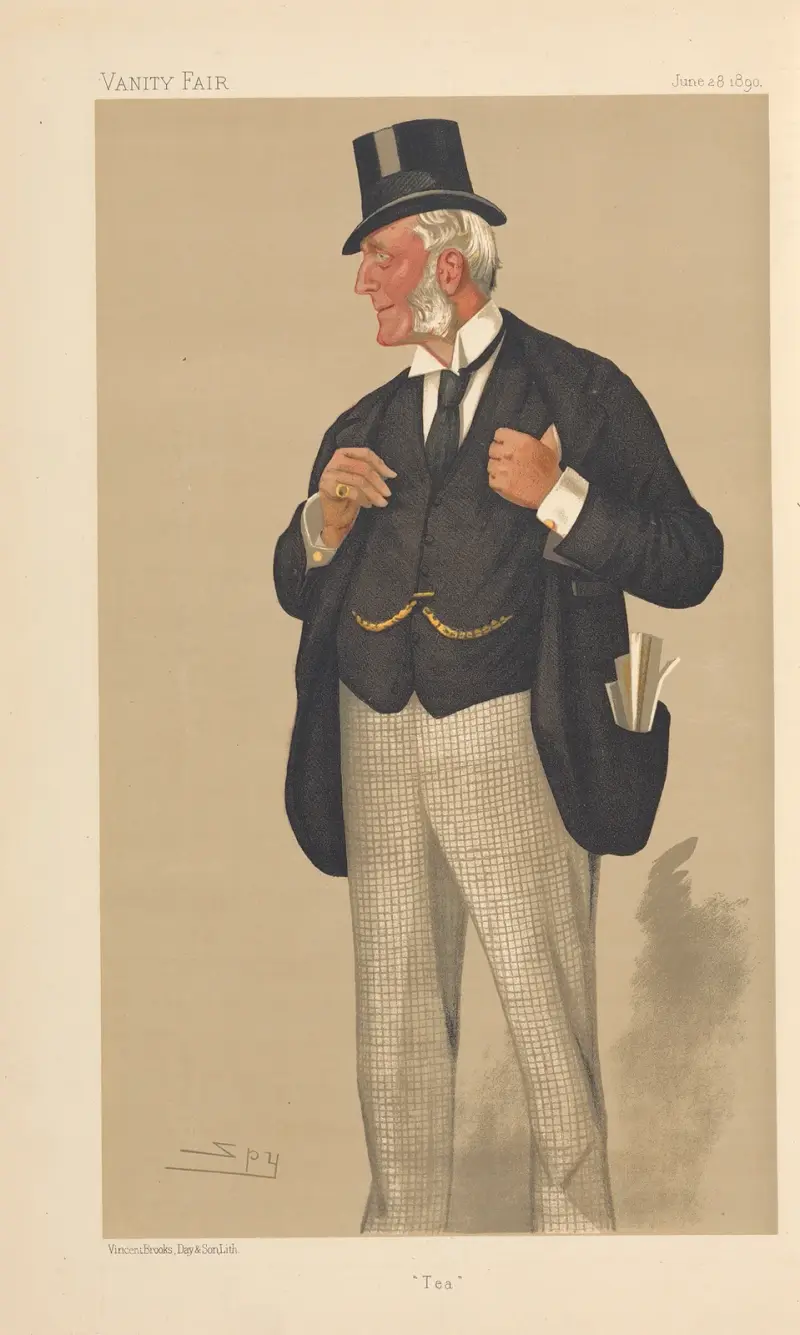 Affärsmän och imperiebyggare. ”Te”. av Leslie Matthew Ward