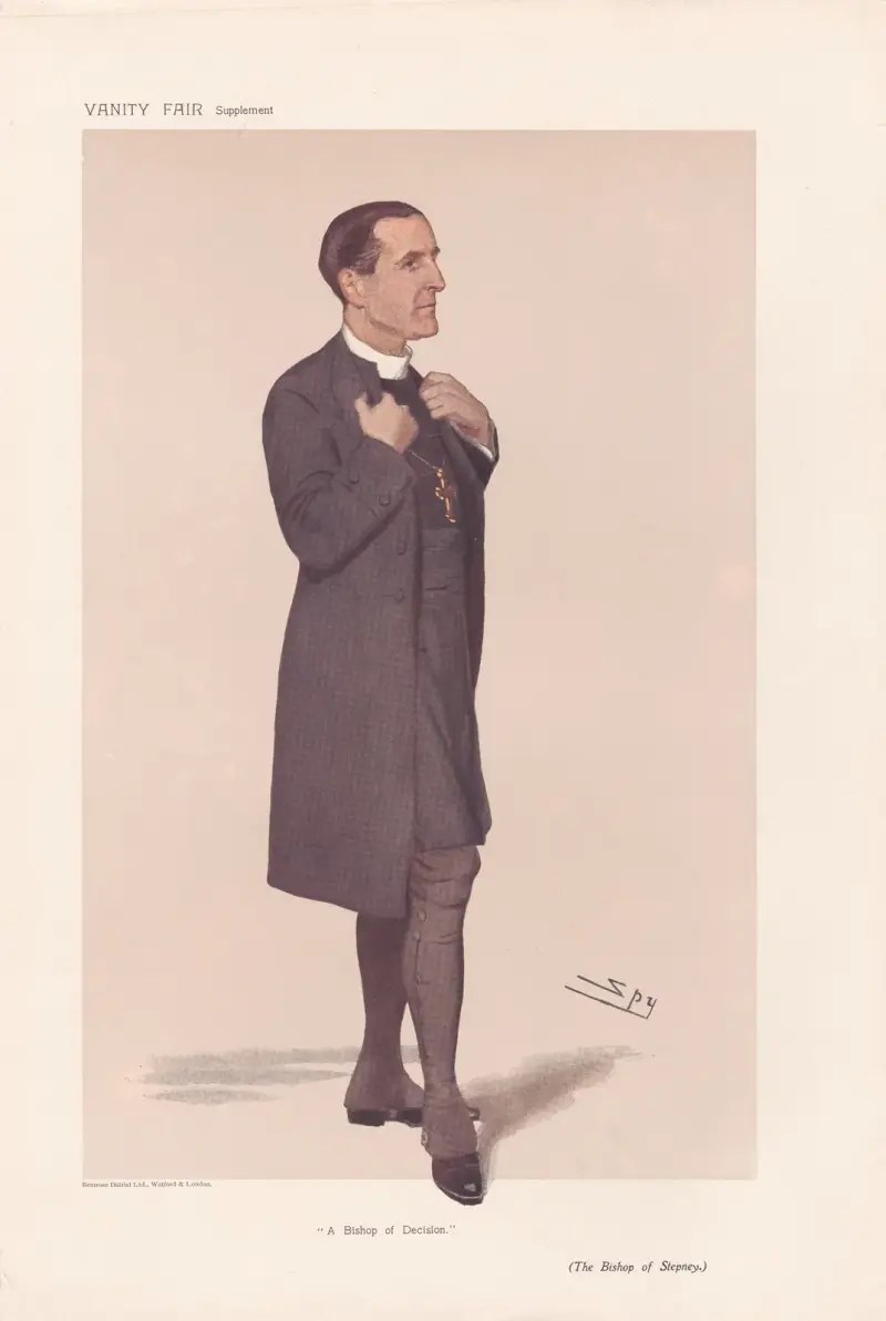 Clergy. ‘A Bishop of Decision’. Rev. Cosmo Gordon Lang. 19 April 1906 av Leslie Matthew Ward