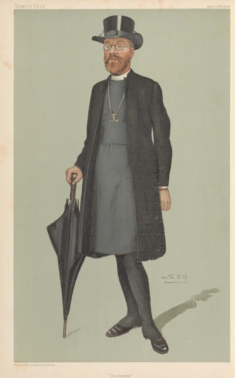 Clergy. ‘Rochester’ Edward Stuart Talbot. 21 April 1904 av Leslie Matthew Ward