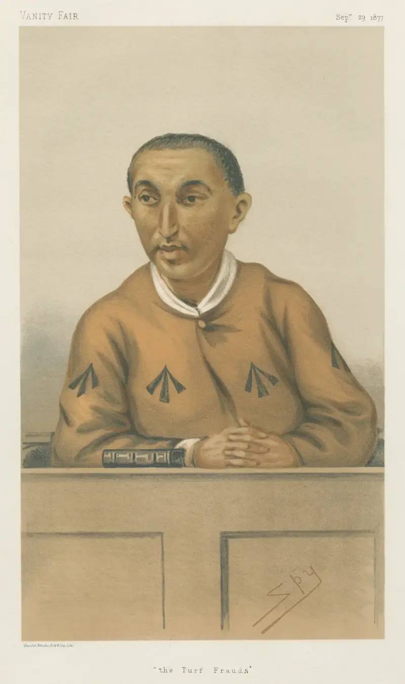 Criminal. 'The Tun of Frauds'. Harry Benson. 29 September 1877 av Leslie Matthew Ward