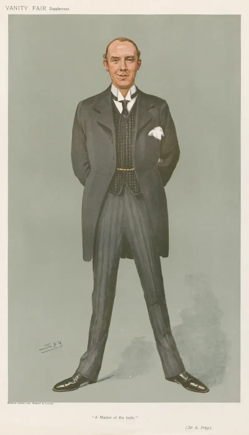 Doctors and Scientists. ‘A Master of the knife’. Sir A. Fripp. av Leslie Matthew Ward