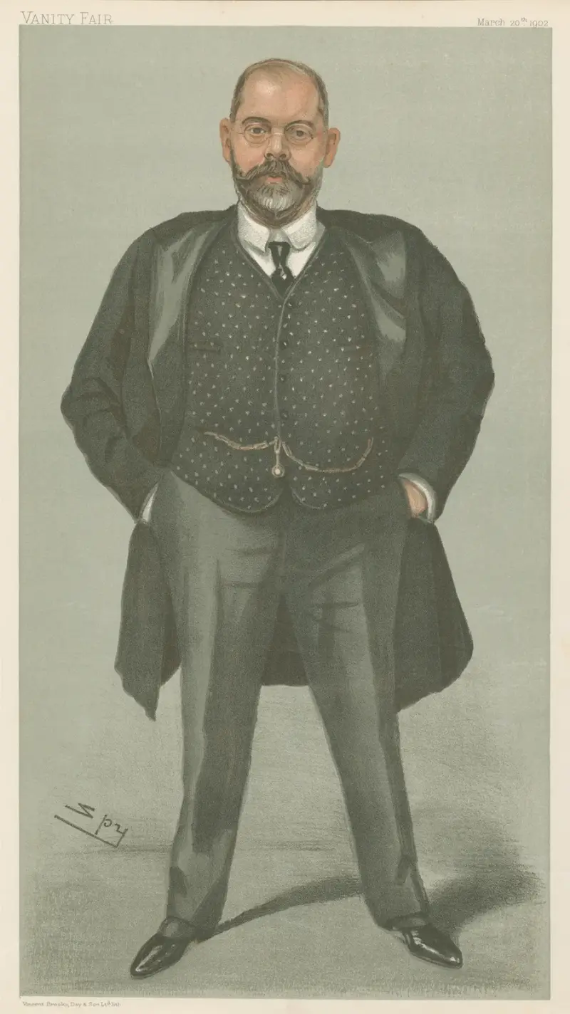 Doktorer och vetenskapsmän. Dr. Robert Henry Scanes Spicer. 20 mars 1902 av Leslie Matthew Ward