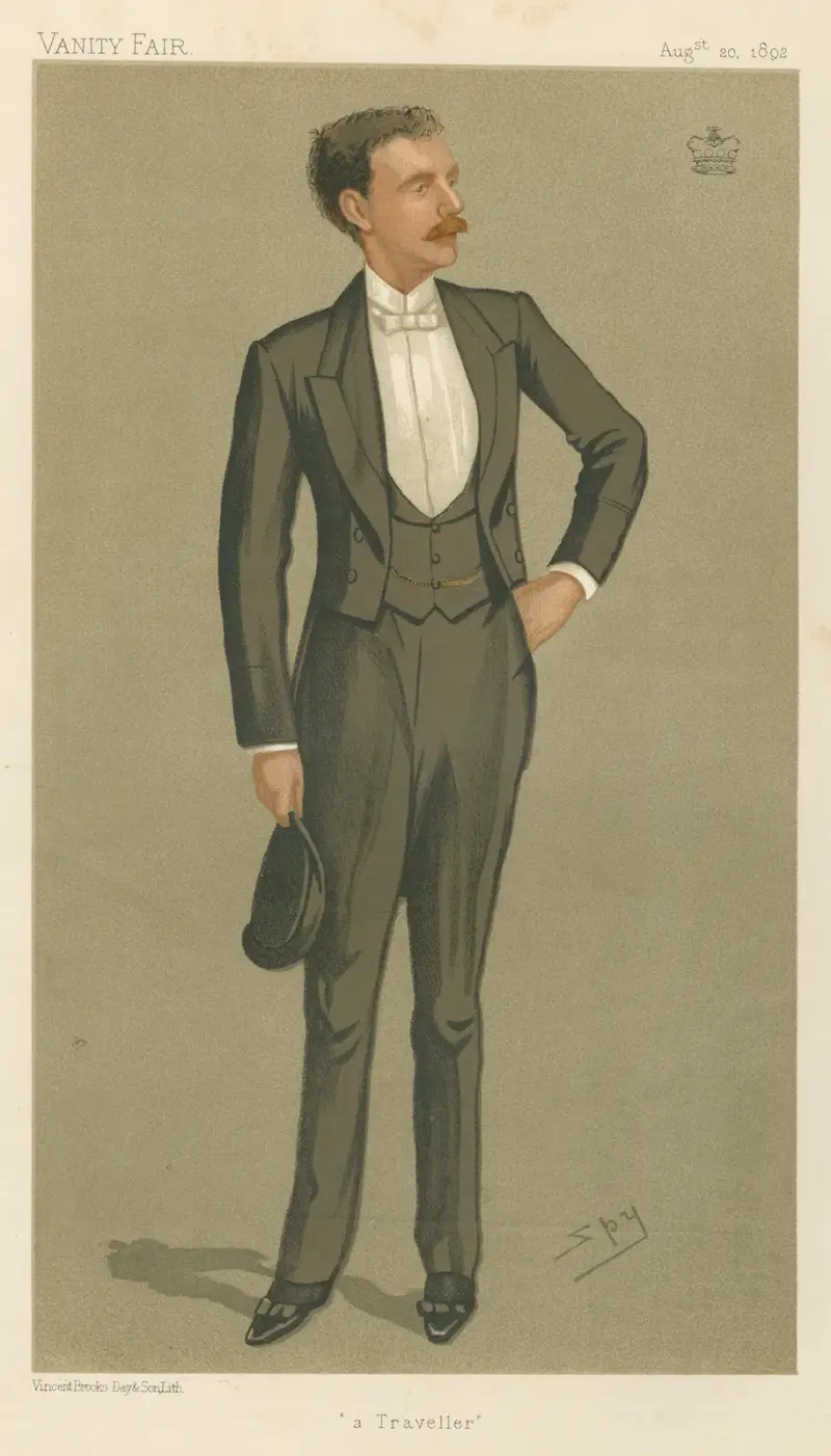 Explorers and Inventors. ‘a Traveller’. Lord Lamington. 20 April 1892 av Leslie Matthew Ward