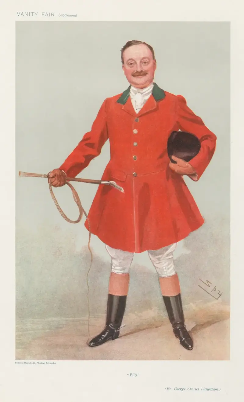 Fox Hunters. ‘Billy’. Mr. Georg Charles Fitzwilliam. 1 March 1906 av Leslie Matthew Ward